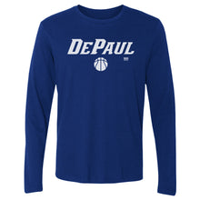 Load image into Gallery viewer, DePaul Blue Demons Basketball Minimalist WHT
