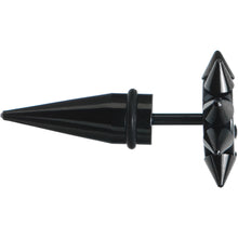 Load image into Gallery viewer, 0G Yin Yang Spiked Logo Fake Taper Ear Plug
