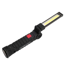 Load image into Gallery viewer, 360° Rotation Inspection Lamp LED + COB Flexible Cordless Rechargeable Work Light
