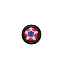 Load image into Gallery viewer, Patriotic Star Fake Taper Ear Plug
