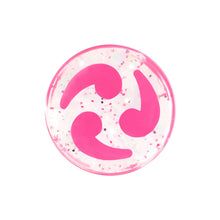 Load image into Gallery viewer, 00G Pink Quotation Symbol Saddle Plug
