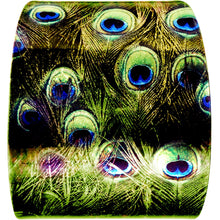 Load image into Gallery viewer, Glam Green Peacock Cuff Bracelet
