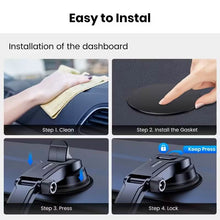 Load image into Gallery viewer, TOPK D38C Car Phone Holder – Adjustable Dashboard Mount
