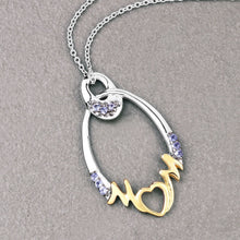 Load image into Gallery viewer, 0.18 Carat Genuine Tanzanite .925 Sterling Silver Pendant
