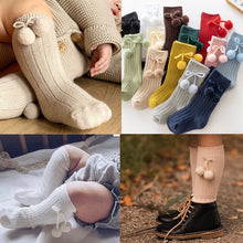 Load image into Gallery viewer, Autumn and Winter Baby Socks For Boys and Girls Baby Cotton Warm Socks In Elegant Christmas Design for Baby Kids
