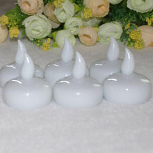 Load image into Gallery viewer, 3/6Pcs LED Flameless Waterproof Candle Flameless Flickering Tea Light Candles Battery Operated Floating Candles for Wedding Centerpiece Pool &amp; SPA Warm Light Flickering Tea Candles Battery Powered For Wedding Home Birthday Party Decoration
