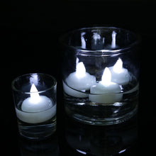 Load image into Gallery viewer, 3/6Pcs LED Flameless Waterproof Candle Flameless Flickering Tea Light Candles Battery Operated Floating Candles for Wedding Centerpiece Pool &amp; SPA Warm Light Flickering Tea Candles Battery Powered For Wedding Home Birthday Party Decoration
