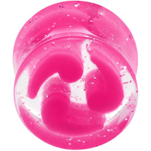 Load image into Gallery viewer, 1/2 Pink Quotation Symbol Saddle Plug
