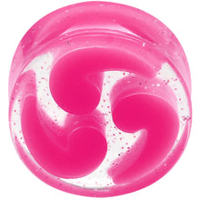 Load image into Gallery viewer, 18mm Pink Quotation Symbol Saddle Plug

