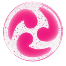 Load image into Gallery viewer, 20mm Pink Quotation Symbol Saddle Plug
