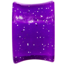 Load image into Gallery viewer, 9/16 Purple Quotation Symbol Saddle Plug
