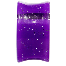Load image into Gallery viewer, 18mm Purple Quotation Symbol Saddle Plug
