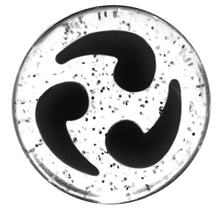 Load image into Gallery viewer, 1/2 Black Quotation Symbol Saddle Plug
