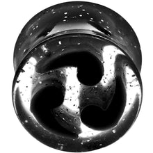Load image into Gallery viewer, 1/2 Black Quotation Symbol Saddle Plug
