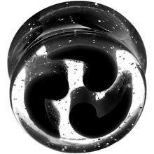 Load image into Gallery viewer, 5/8 Black Quotation Symbol Saddle Plug
