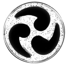 Load image into Gallery viewer, 18mm Black Quotation Symbol Saddle Plug

