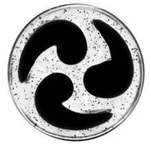 Load image into Gallery viewer, 20mm Black Quotation Symbol Saddle Plug
