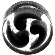Load image into Gallery viewer, 20mm Black Quotation Symbol Saddle Plug
