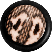 Load image into Gallery viewer, 0G Blushing Snake Skin Acrylic Taper
