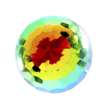 Load image into Gallery viewer, Crystal Aurora Rainbow Ball CartilageTragus Earring
