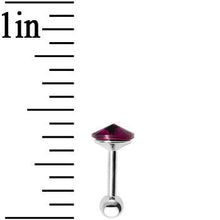 Load image into Gallery viewer, Garnet 5mm Gem Cartilage Tragus Earring
