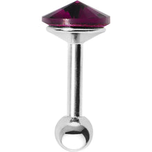 Load image into Gallery viewer, Garnet 5mm Gem Cartilage Tragus Earring
