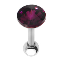 Load image into Gallery viewer, Garnet 5mm Gem Cartilage Tragus Earring
