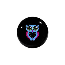 Load image into Gallery viewer, 1/2 Acrylic Heart Owl Saddle Plug
