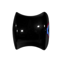 Load image into Gallery viewer, 9/16 Acrylic Heart Owl Saddle Plug
