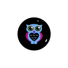 Load image into Gallery viewer, 5/8 Acrylic Heart Owl Saddle Plug
