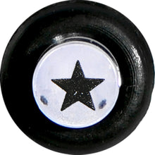 Load image into Gallery viewer, 8G Clear Acrylic Glitter Black Star Confetti Taper
