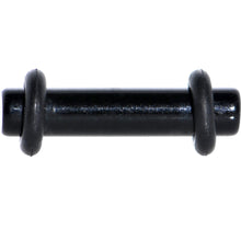 Load image into Gallery viewer, 10G Ebony Black Acrylic Plug
