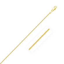 Load image into Gallery viewer, 14k Yellow Gold Round Snake Chain 0.9mm
