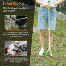 Load image into Gallery viewer, 38.98" Weed Puller Twister Stand Up Root Removal
