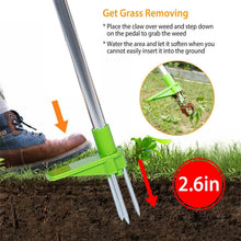 Load image into Gallery viewer, 38.98" Weed Puller Twister Stand Up Root Removal
