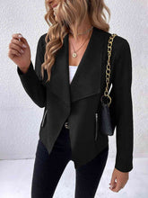 Load image into Gallery viewer, Classic Minimalist Collared Long Sleeve Jacket for Women – Minimalist &amp; Lightweight Everyday Outerwear
