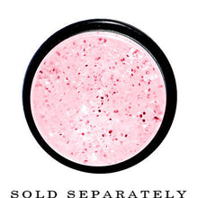 Load image into Gallery viewer, 20mm Pink Acrylic Silver Glitter Taper
