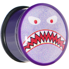 Load image into Gallery viewer, 18mm Purple Acrylic Monster Mouth Plug
