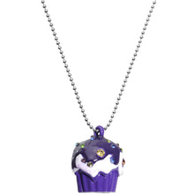 Load image into Gallery viewer, Purple Gem Cupcake Necklace
