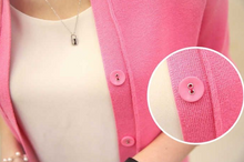 Load image into Gallery viewer, Vintage Style Short Design Thin Cardigan Women's Cutout Sunscreen Air Conditioning Shirt Sweater Knitted Outerwear Small Cape
