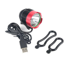 Load image into Gallery viewer, Mountian Bike Front Lamp 1800LM Bicycle Headlight Cycling Headlamp Battery Pack Charger 3 Modes Bike Headlight Waterproof  LEDs Bicycle Light Mountain Bike Front Light Headlamp Bike Light
