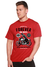 Load image into Gallery viewer, Forever Two Wheel Men's Bamboo Viscose/Organic Cotton Short Sleeve Graphic T-Shirt
