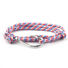 Load image into Gallery viewer, Fashion Hot Multilayer Rope Bracelet hope Anchor Sailor Anchor Bracelets  For Men and  Women Best Gift Hook Bracelet
