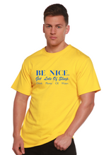 Load image into Gallery viewer, Be Nice Men's Bamboo Viscose/Organic Cotton Short Sleeve Graphic T-Shirt
