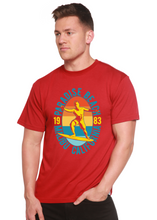 Load image into Gallery viewer, Paradise Beach 1983 Men's Bamboo Viscose/Organic Cotton Short Sleeve Graphic T-Shirt
