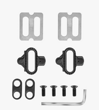 Load image into Gallery viewer, Black nylon DU + bearing Mountain Clipless Bike Bicycle Cycling Pedals Cleats Pedal Bicycle Bike Pedals Road Bicycle Pedals Cleats Set Clipless Pedals Compatible With Mountain BIkes
