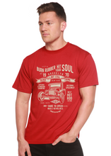 Load image into Gallery viewer, Burn Rubber Men's Bamboo Viscose/Organic Cotton Short Sleeve Graphic T-Shirt

