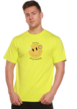 Load image into Gallery viewer, Always Keep Smiling Men's Bamboo Viscose/Organic Cotton Short Sleeve Graphic T-Shirt
