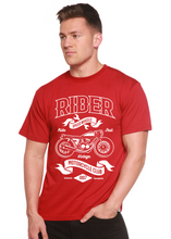 Load image into Gallery viewer, Rider Spun Bamboo® Men's Bamboo Viscose/Organic Cotton Short Sleeve Graphic T-Shirt
