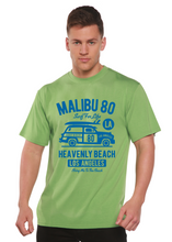 Load image into Gallery viewer, Malibu 80 Men's Bamboo Viscose/Organic Cotton Short Sleeve Graphic T-Shirt
